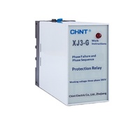 Relais Chint XJ3-G/XJ3-D AC380V Protection contre la perte de phase et la protection de séquence de phase Montage sur rail Vente en gros disponible