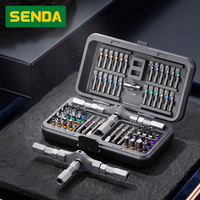 Kit d'outils de réparation portable avec tournevis magnétique et poignée à cliquet en T détachable