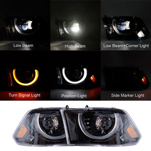 Phares à LED DOT pour Dodge Ram 1500 2009-2018, accessoires de phares pour Ram 2500 3500 4500 5500, pièces de camionnettes - Product Image 2