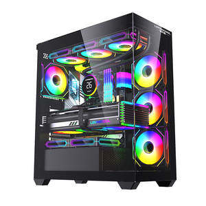 Lovingcool Factory OEM Black Pc <strong>Casing</strong> Case Desktop Full Tower ATX Micro ATX <strong>Mini</strong> ITX Gaming <strong>Computer</strong> Cases &amp; Towers - Product Image 1