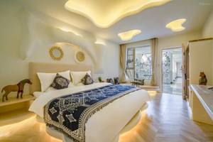 Juego de Muebles de Dormitorio de Hotel con Temática Oceánica Moderna, Base de Cama de Madera Tamaño Queen Personalizada con Cabecera para Uso en el Hogar y Apartamentos - Product Image 2