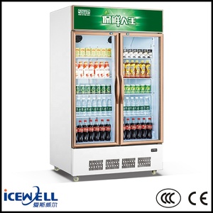 <span class=keywords><strong>Congélateur</strong></span> porte en verre <span class=keywords><strong>vertical</strong></span>, réfrigérateur Commercial, à fermeture éclair - Product Image 3