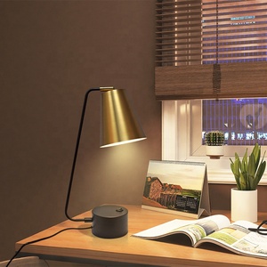 Lámparas de escritorio LED ajustables de Color negro, decoración de tamaño mediano, estudio de oficina, <span class=keywords><strong>pez</strong></span> multiusos moderno junto a la lámpara de mesa con E27 - Product Image 5