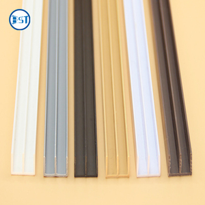 Estrusioni in plastica personalizzate produttore di dimensioni porta <span class=keywords><strong>scorrevole</strong></span> pista in <span class=keywords><strong>PVC</strong></span> ABS PP PE porta <span class=keywords><strong>scorrevole</strong></span> in plastica pista e guide - Product Image 5