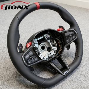 Volant <span class=keywords><strong>sport</strong></span> personnalisé en fibre de carbone M6 pour <span class=keywords><strong>BMW</strong></span> GSeries M3 G80 M4 G82 M5 F90 <span class=keywords><strong>M8</strong></span> X3m X4m X5m X6m G3x G1x G0x Accessoires de voiture - Product Image 3