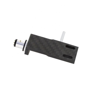 Nouveaux produits phares en vente : Coque de tête de <span class=keywords><strong>platine</strong></span> en <span class=keywords><strong>vinyle</strong></span> noir en fibre de carbone - Product Image 1