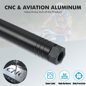 NICECNC - Extremos de Barra de Dirección Negros para ATV Yamaha <span class=keywords><strong>Raptor</strong></span> <span class=keywords><strong>700</strong></span> YFM700 <span class=keywords><strong>2013</strong></span> 2015-2021 2022-2024 - Product Image 5