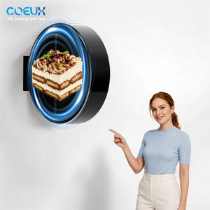Espositore Olografico 3D Impermeabile da Esterno 42cm/50cm per Negozi, Caffè, Ristoranti - Schermo LED per Pubblicità - Product Image 1