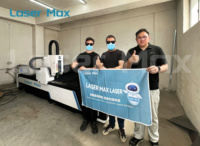 Mesin Pemotong Laser Meja Tunggal Metal Service Center 3050x1530mm untuk Pemrosesan dan Distribusi Plat Baja