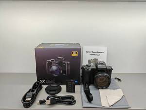 Videocamera digitale professionale 5k con fotocamera doppia Mirrorless anteriore e posteriore con fotocamera ottica con schermo HD da <span class=keywords><strong>3</strong></span>.<span class=keywords><strong>2</strong></span> pollici Ips - Product Image 4