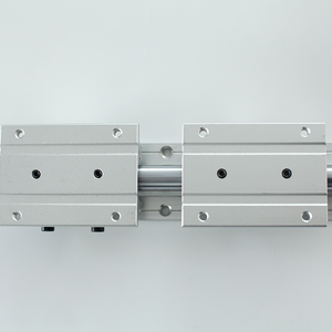 Optische Wellen führung mit Aluminium halterung SBR12 16 Lineare Holz bearbeitungs maschinen Schiebe tisch Zylindrische Grundkern-Linear führung - Product Image 5