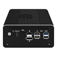 Zynshield Industrial Mini PC Intel N97/N100/N200/i3-N305 Quad 2.5GbE PCIe X8 Slot Wide Temp DDR5 NVMe 32GB Stok Tersedia Dukungan VPN