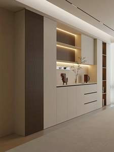 Modern Solid Wood Luxury <b>Sideboard</b> <b>Storage</b> Cabinet with Large Capacity and Durable Design for Living Room Home Furniture - Product Image 4