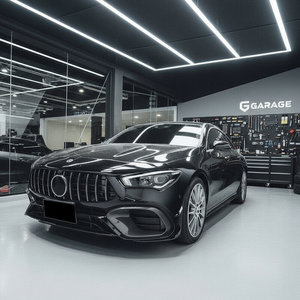 Difusor Delantero de Fibra de Carbono Moderno para <span class=keywords><strong>Mercedes</strong></span> Benz C118 CLA45 <span class=keywords><strong>AMG</strong></span> Sport Sedán de 4 Puertas, Mejora del Conducto de Aire Delantero - Product Image 3