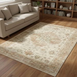 <span class=keywords><strong>Tapis</strong></span> vintage pour <span class=keywords><strong>salon</strong></span> de coiffure et chambre à coucher, lavable, antidérapant - Product Image 1