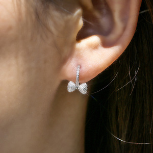 Orecchini Pendenti Lunghi con Fiocco per Donne, Eleganti Orecchini Pendenti per Uso Quotidiano e Feste, Gioielli alla Moda - Product Image 4