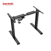 Loctek-Soporte de escritorio de un Motor, base de escritorio de pie, ajustable, de altura, Popular, para el hogar y la Oficina, ET114E-N