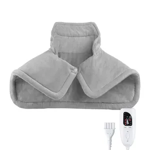 Almohadilla térmica para el <span class=keywords><strong>cuello</strong></span> y la <span class=keywords><strong>espalda</strong></span>, chal calefactor, <span class=keywords><strong>manta</strong></span> eléctrica para aliviar el calor, alfombrilla para el hogar y la Oficina, hombro caliente eléctrico para regalos - Product Image 1