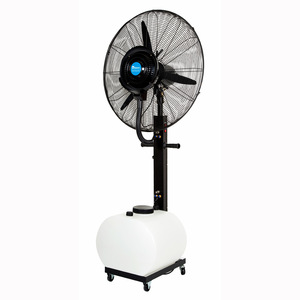 Water Mist Fan 26 Inch 600W AC <b>Motor</b> Floor Standing Industrial Cooling Fan Large Capacity Design - Product Image 1