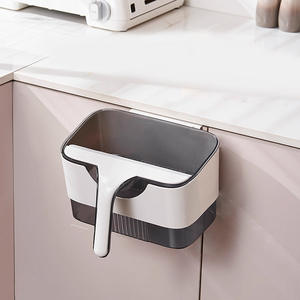 Cubo de Basura Besan para Montar en la Pared, Rectangular, Colgante, para Interiores, Cocina, Baño, Tamaño Grande, Diseño Elegante - Product Image 5