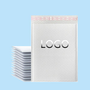 Bolsa de Burbujas de Película Extruida Blanca de 25x30+5CM de Grosor, Ecológica, Biodegradable, para Cosméticos, Joyería, CD, Sobres, Envíos - Product Image 1