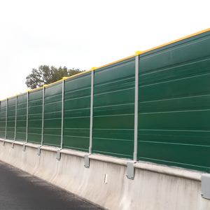 Panneau de barrière acoustique en acier galvanisé pour autoroute, réduction <span class=keywords><strong>du</strong></span> bruit extérieur, <span class=keywords><strong>mur</strong></span> acoustique pour routes et autoroutes - Product Image 3