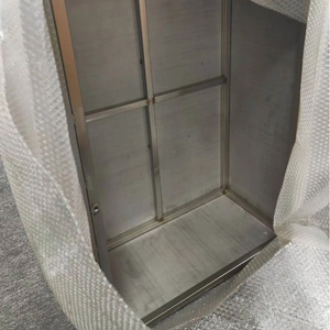 Creative <strong>Small</strong> Modern Polished Stainless Steel Rectangle Accent <strong>Coffee</strong> <strong>Table</strong> for Living Room - Product Image 6