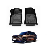 Tapis de sol noirs en TPE, protection anti-rayures pour véhicule, couvre-tapis TXR, accessoires intérieurs auto pour Renault Koleos 2024-