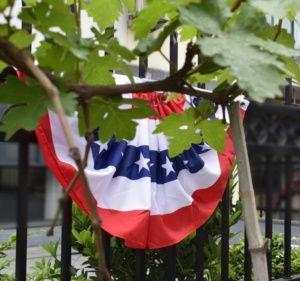 America US Memorial Day Banner 45x90cm Plisado Fan Bunting Flag PARA EL Día DE LA Independencia 4 de julio - Product Image 4