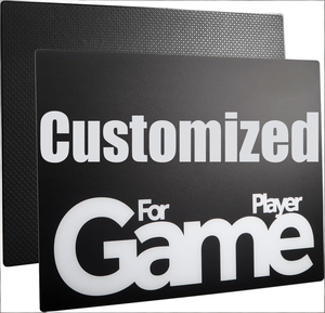 Novo Mouse Pad de Vidro Grosso Antiderrapante Personalizado e Exclusivo com Superfície Lisa para E-sports - Product Image 1