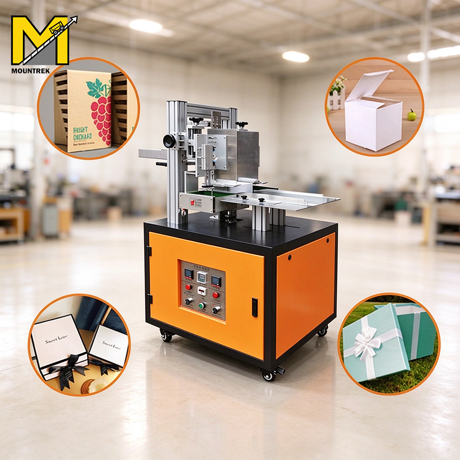 Hot Melt Glue Carton Box Folding Sealing Machine Automatic Case Closing ...