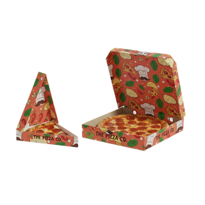 Cajas De Pizzas, Caja De Pizza Para Llevar, Triángulo Único De Lujo Mini 10 12 14 Pulgadas Rectangular Negro Personalizado Caja De Pizza - Product Image 5