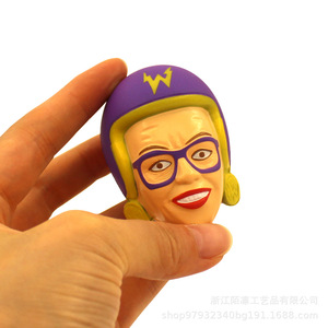 Juguete Antiestrés de Espuma de Poliuretano con Forma de Personaje de Dibujos Animados, Figura Decorativa - Product Image 1