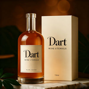 Bouteille <span class=keywords><strong>de</strong></span> vin <span class=keywords><strong>de</strong></span> prune en verre <span class=keywords><strong>de</strong></span> luxe 50ml-1L pour emballage <span class=keywords><strong>de</strong></span> vin <span class=keywords><strong>de</strong></span> fruits, élégante bouteille en verre vide pour whisky <span class=keywords><strong>rhum</strong></span> brandy ou <span class=keywords><strong>liqueur</strong></span> <span class=keywords><strong>de</strong></span> prune - Product Image 2