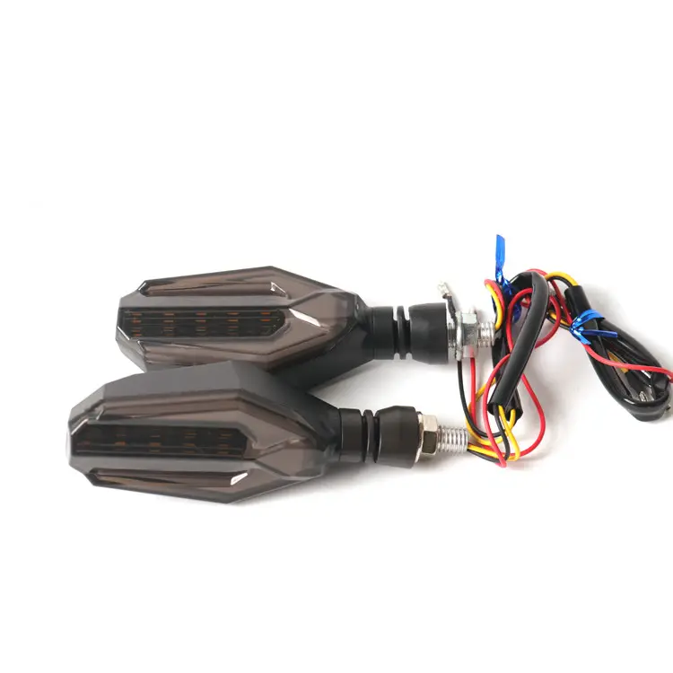 Universal Waterproof Sequential LED Indicators Turn Signals Daytime/Brake Lights for Motorcycles
