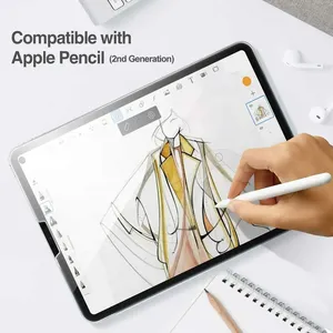 ฟิล์มกันรอยหน้าจอแบบพรีเมียมสำหรับ iPad Air/Pro 2026 ขนาด 11/13 นิ้ว  กระจกนิรภัยใสป้องกันรอยนิ้วมือ - Product Image 5