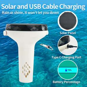 Mais recente 7-em 1 testador de qualidade da água on-line solar para piscinas em tempo real Wifi Ph Orp Tds Ec cloro Temp <span class=keywords><strong>Meter</strong></span> Monitor - Product Image 3