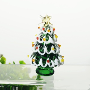 Ornamenti in Cristallo Artigianali Lucidati Mini Albero di Natale Decorazione da Scrivania Regalo <span class=keywords><strong>Souvenir</strong></span> - Product Image 2