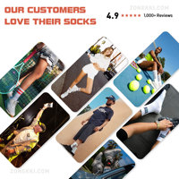ZONEKKI Produits Tendance Chaussettes de Pilates à Lacets Roses avec Ruban, Chaussettes de Yoga Personnalisées à Lacets et Antidérapantes pour Pilates