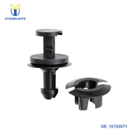 Clips de fixation de pare-chocs avant et arrière en nylon adaptés à Chevrolet GMC 4WD 15733971 avec trou de 9 mm