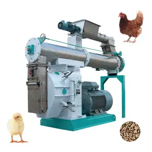 Pelletherstellung Tieren heimgebrauch Set Geflügel Huhn Futtermittel-Pelletiermaschine Fischpelletmaschine