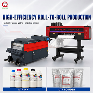 Nueva Impresora DTF A1 de Alta Velocidad de 24 Pulgadas con Cabezal Dual I3200, Lavable Automáticamente, Sin Grietas, Máquina de Impresión de Camisetas de 60 cm, Comercial - Product Image 3