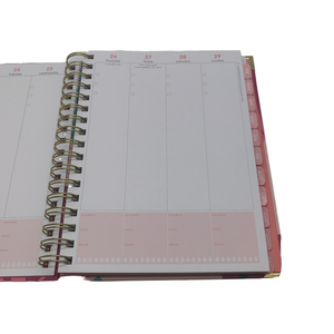 2025-2026 tùy chỉnh thiết kế bìa cứng cuộn dây Tạp Chí kế hoạch Lưu ý cuốn sách logo in Vật liệu các tông cá nhân đóng gói carton - Product Image 4