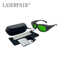 Lunettes de sécurité laser dentaires en polycarbonate bleues/rouges/NIR, certifiées CE pour 450nm 650nm 660nm 808nm 980nm 1064nm
