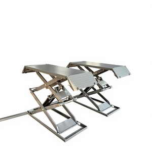 <span class=keywords><strong>Elevador</strong></span> de Tijera de Baja Altura Fanake de 3.5t de Capacidad, <span class=keywords><strong>Elevador</strong></span> de Tijera Ultrafino de Doble Cilindro, <span class=keywords><strong>Elevador</strong></span> Hidráulico para Vehículos - Product Image 3