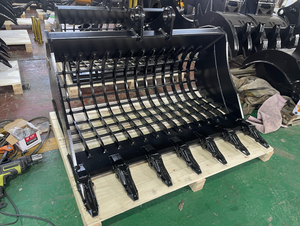 دلو فرز للحفارات بعرض 500 مم مصنوع من مادة Q355B/NM400 مع أسنان هيكلية للحفارات من 3-5 طن مثل PC30/PC50/PC60 - Product Image 5