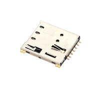 Connecteur de boîtier pour carte nano SIM MUP-C7801, connecteur push-push pour carte nano SIM pour téléphone et ordinateur, vendu en Israël, en Inde et en Thaïlande