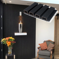 Panneaux muraux composites WPC ignifuges écologiques de haute qualité pour la décoration extérieure/intérieure des halls d'hôpitaux
