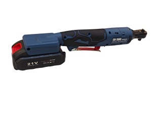 21V 2A.H Lightweight Cordless Ratchet <b>Wrench</b> Compact Design for Home Decoration Engineering High wear resistance in stock - Product Image 3