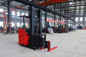 Shuncha באיכות גבוהה 1ton 1.5 טון גובה הרמה 7.5 מ 'מעבר צר תלת-way מלגזה מעך חשמלי מזרן - Product Image 2